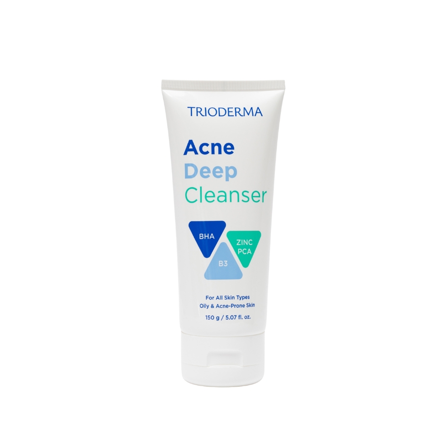 Sữa rửa mặt Trioderma Acne Deep Cleanser